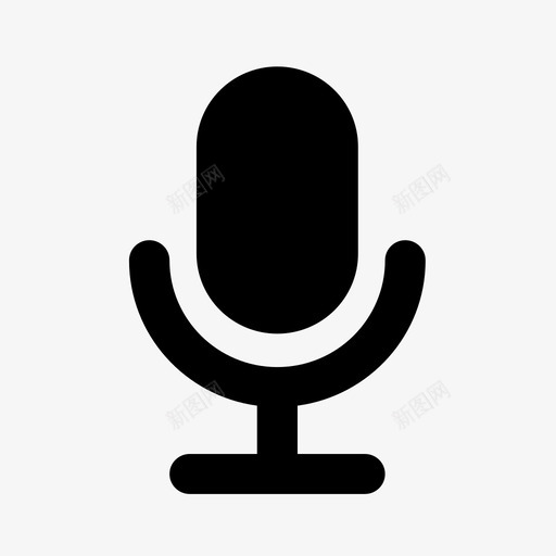 语音输入svg_新图网 https://ixintu.com 语音输入