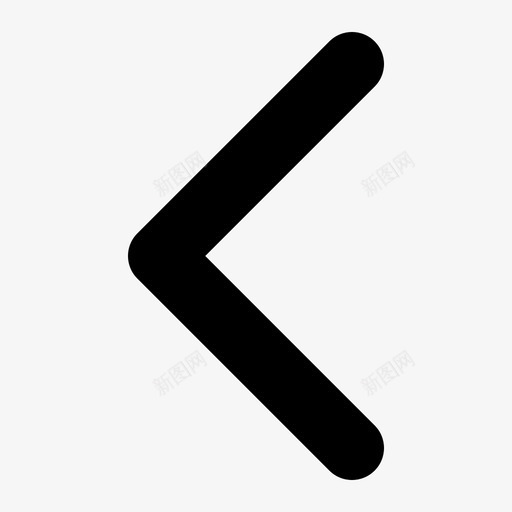 箭头2 左svg_新图网 https://ixintu.com 箭头2 左