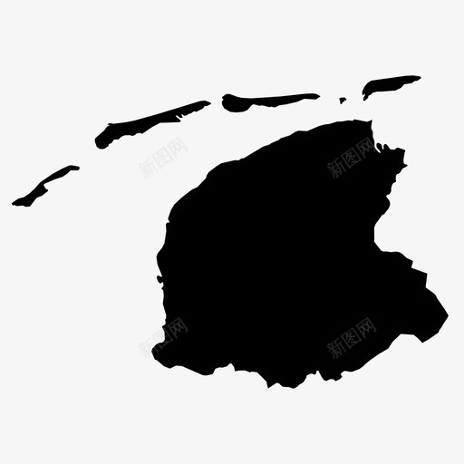 弗里斯兰地图荷兰图标svg_新图网 https://ixintu.com 地区 地图 弗里斯兰 省 荷兰 荷兰各省