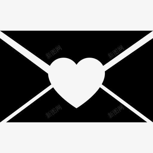 情书信封邮件图标svg_新图网 https://ixintu.com 信封 情书 浪漫 邮件