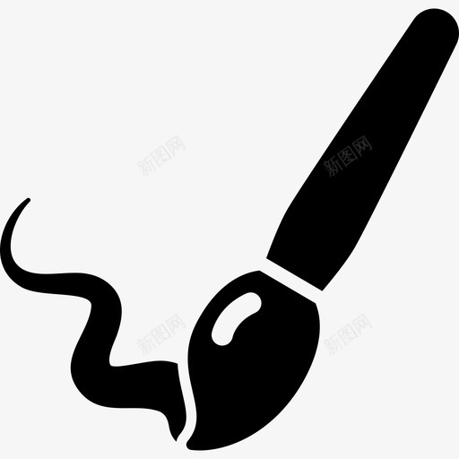 笔触艺术绘画图标svg_新图网 https://ixintu.com 笔触 绘画 艺术