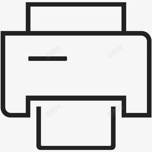 打印机(7.6)svg_新图网 https://ixintu.com 打印机(7.6)