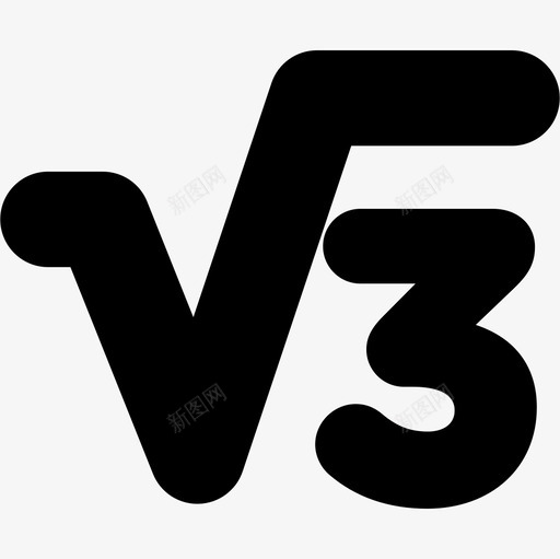 平方根教育学习图标svg_新图网 https://ixintu.com 学习 平方根 教育