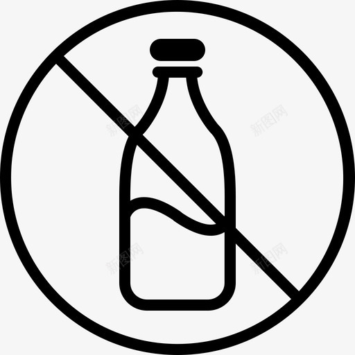 过敏原牛奶过敏原饮料图标svg_新图网 https://ixintu.com 过敏原 过敏原牛奶 食物 食物过敏原概述 饮料