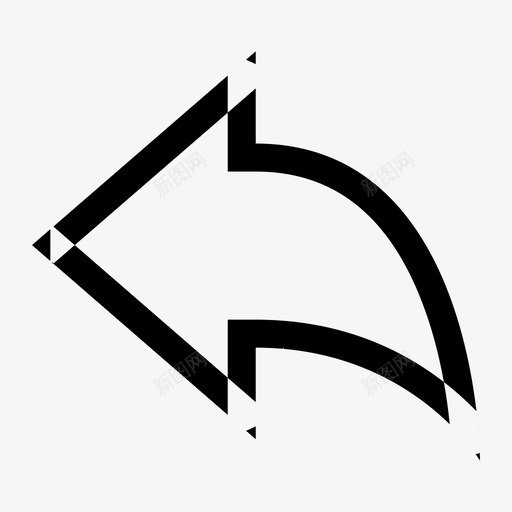 返回_16x16 svg_新图网 https://ixintu.com 返回_16x16