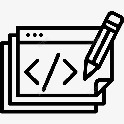 编程代码css图标svg_新图网 https://ixintu.com css html java officeset1 代码 编程