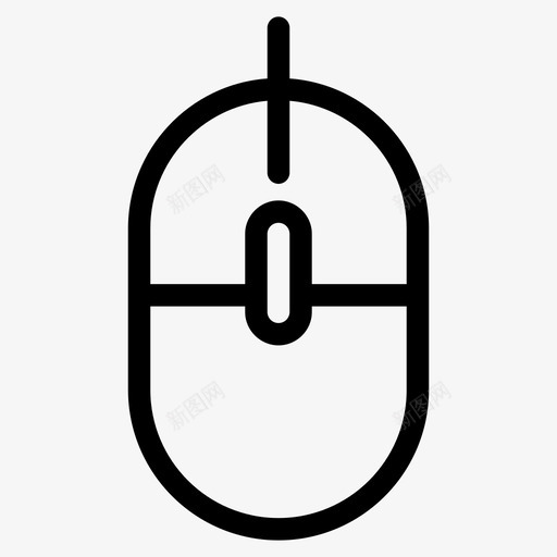 鼠标点击电脑鼠标图标svg_新图网 https://ixintu.com 点击 电子 电脑鼠标 计算 鼠标