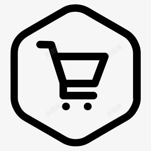 网上购物购物图标svg_新图网 https://ixintu.com 网上购物 购物