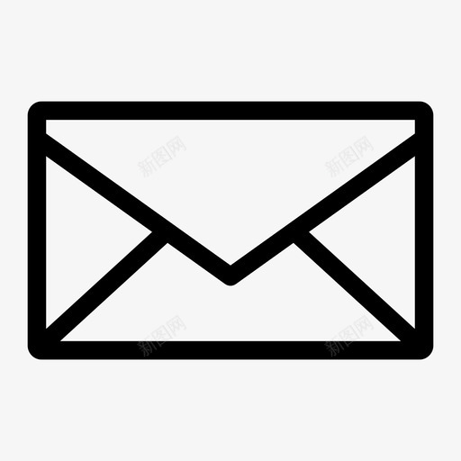 邮件基础知识图标svg_新图网 https://ixintu.com 基础知识 邮件