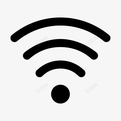 粗版2_Wi-Fisvg_新图网 https://ixintu.com 粗版2_Wi-Fi