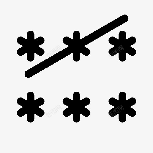 新密码重置密码纯行图标svg_新图网 https://ixintu.com 新密码 纯行 重置密码