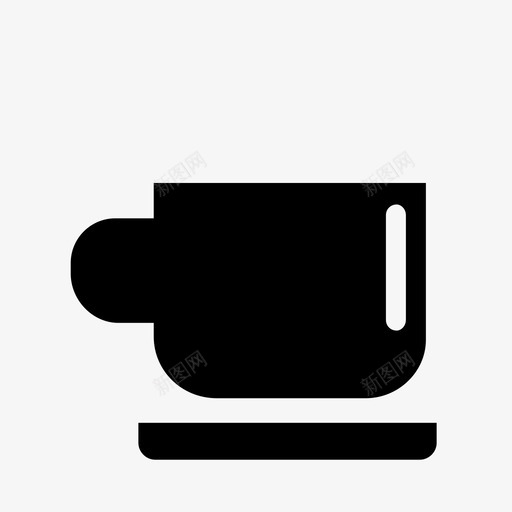 咖啡饮料餐厅图标svg_新图网 https://ixintu.com 咖啡 餐厅 饮料