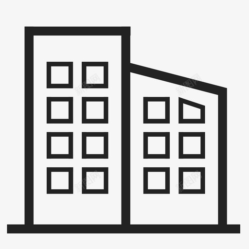 新房svg_新图网 https://ixintu.com 新房 house