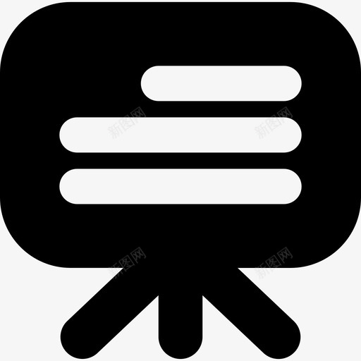 投影屏幕技术学习图标svg_新图网 https://ixintu.com 学习 技术 投影屏幕