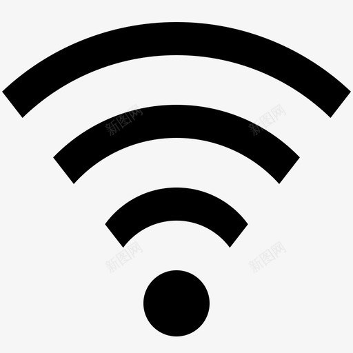 wifi_3svg_新图网 https://ixintu.com wifi_3