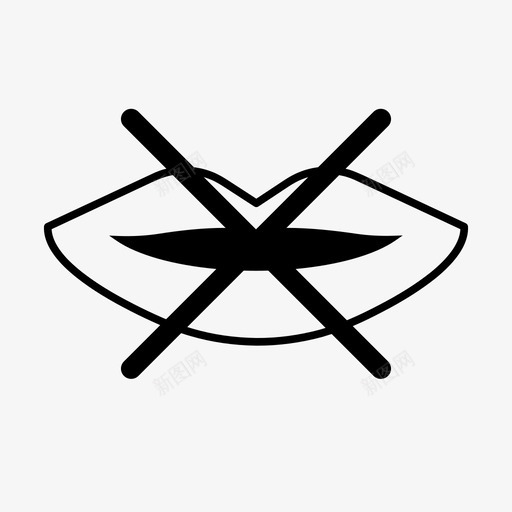 不要说话保持冷静不要聊天图标svg_新图网 https://ixintu.com 不要聊天 不要说话 保持冷静 嘴唇
