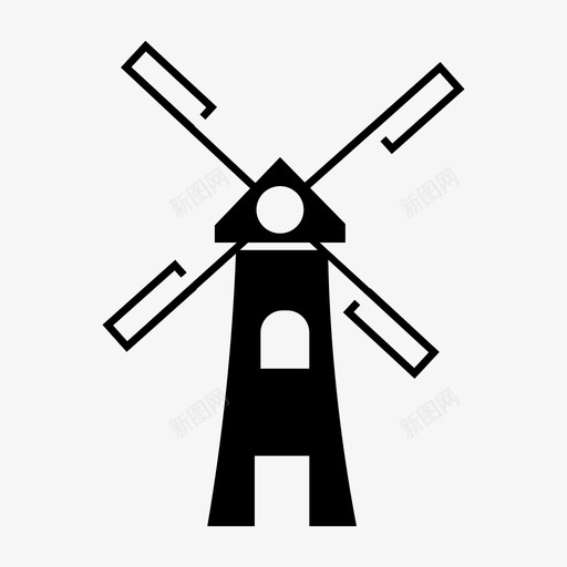 阿姆斯特丹建筑地标图标svg_新图网 https://ixintu.com 地标 建筑 旅游 纪念碑 阿姆斯特丹 首都世界地标符号