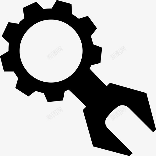 故障排除维护维修图标svg_新图网 https://ixintu.com 故障排除 维修 维护 设置