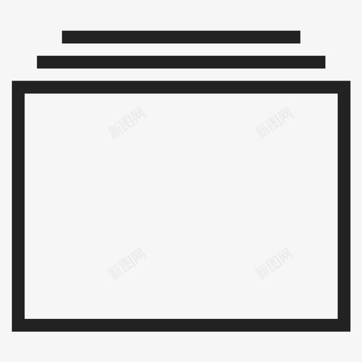 节目(侧边栏)svg_新图网 https://ixintu.com 节目(侧边栏)