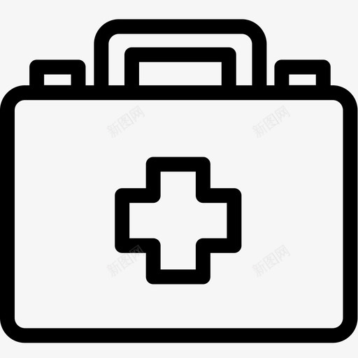 急救箱医疗保健帮助图标svg_新图网 https://ixintu.com 医疗 医疗保健 医院 帮助 急救箱