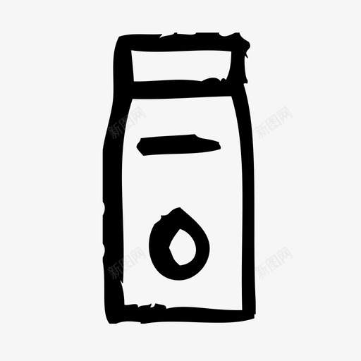 牛奶酒吧咖啡图标svg_新图网 https://ixintu.com 咖啡 咖啡店 牛奶 素描 酒吧 餐厅