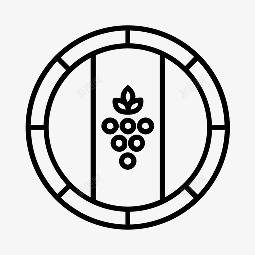 葡萄园酿酒学葡萄酒图标svg_新图网 https://ixintu.com 葡萄园 葡萄酒 酿酒 酿酒学