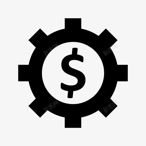 业务成本期权车轮图标svg_新图网 https://ixintu.com 业务成本 期权 车轮 银行业务