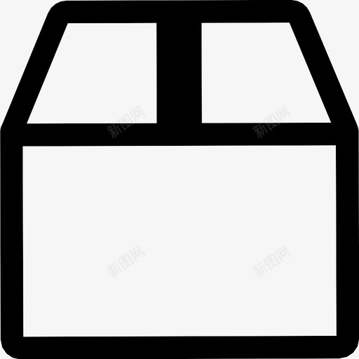 盒装发送运输图标svg_新图网 https://ixintu.com 发送 盒装 运输
