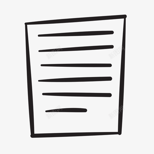文件笔记纸张图标svg_新图网 https://ixintu.com 文件 研究报告 笔记 纸张