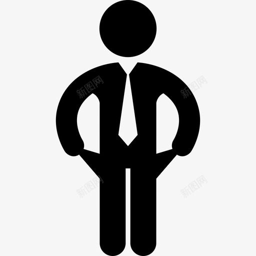 破产生意伙计图标svg_新图网 https://ixintu.com 伙计 生意 破产