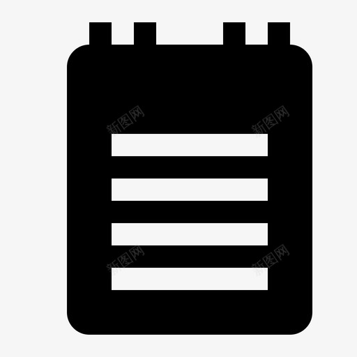 便笺纸内容文档图标svg_新图网 https://ixintu.com 便笺纸 信件 内容 商务和金融实心图标 文档 表格