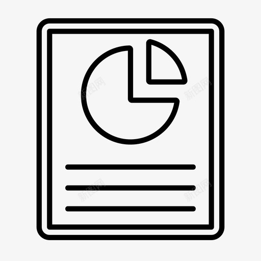报告业务报告数据图标svg_新图网 https://ixintu.com 业务报告 业务线第01卷 布局 报告 数据 页面