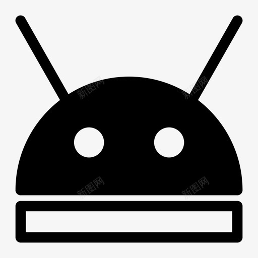 机器人先进技术安卓机器人图标svg_新图网 https://ixintu.com 先进技术 安卓机器人 操作系统 机器人 机械人
