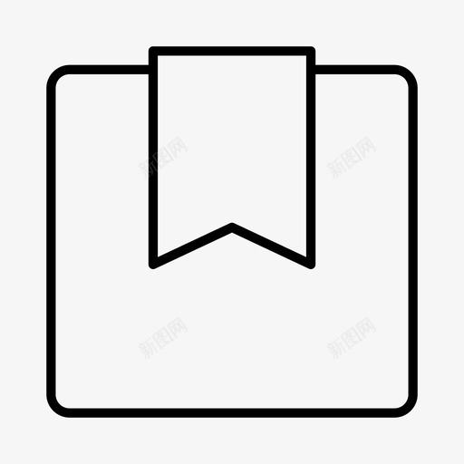 书签议程相册图标svg_新图网 https://ixintu.com 书签 收藏 教育 相册 议程
