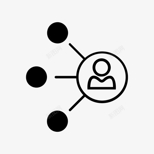 社区相关群体人员图标svg_新图网 https://ixintu.com 人员 团队 相关群体 社区