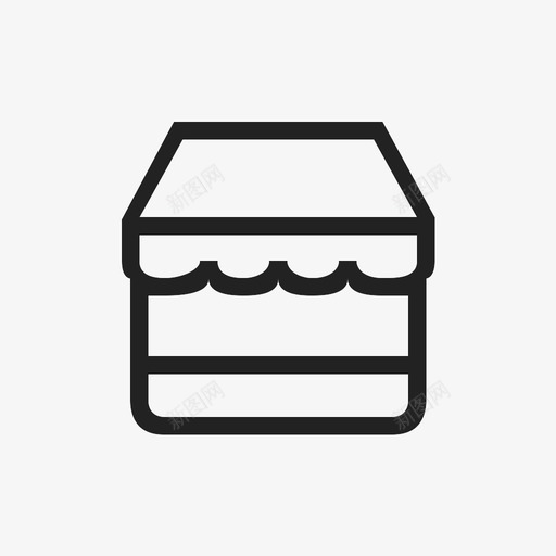我的微店svg_新图网 https://ixintu.com 我的微店