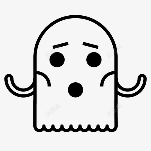 恐怖的万圣节鬼魂万圣节的角色可怕的鬼魂图标svg_新图网 https://ixintu.com 万圣节的角色 可怕的万圣节 可怕的万圣节角色 可怕的鬼魂 恐怖的万圣节鬼魂