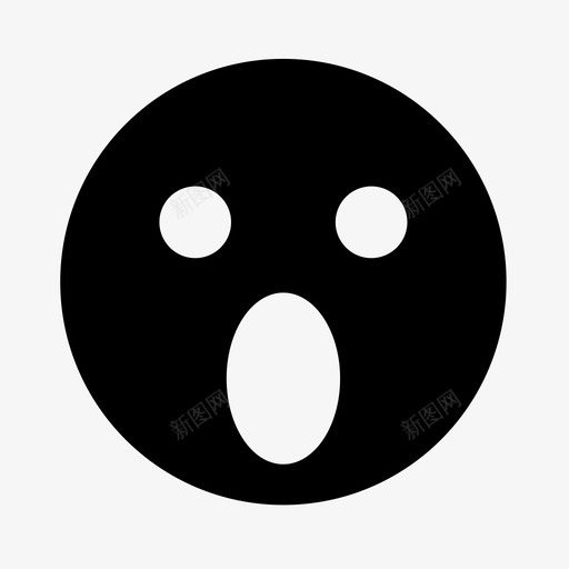 哇激动兴奋图标svg_新图网 https://ixintu.com 兴奋 哇 棒极了 激动 贴纸