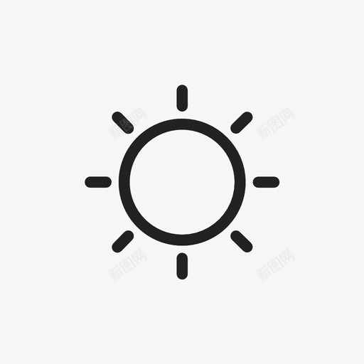 阳光明亮图标svg_新图网 https://ixintu.com 明亮 阳光
