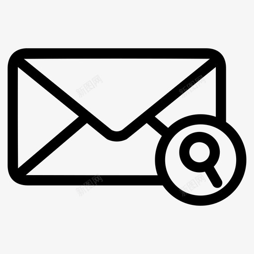 电子邮件搜索电子邮件查找收件箱图标svg_新图网 https://ixintu.com 收件箱 电子邮件搜索 电子邮件查找 邮件
