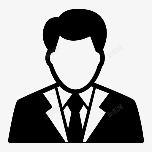 销售人员商人营销人员图标svg_新图网 https://ixintu.com 人员 商人 用户 营销人员 销售人员