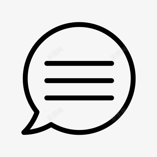 聊天交流留言图标svg_新图网 https://ixintu.com 交流 打字 留言 真正的来电者sdk 聊天