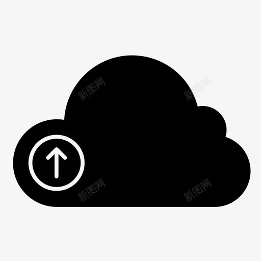 云上传文件同步图标svg_新图网 https://ixintu.com it 云上传 同步 文件