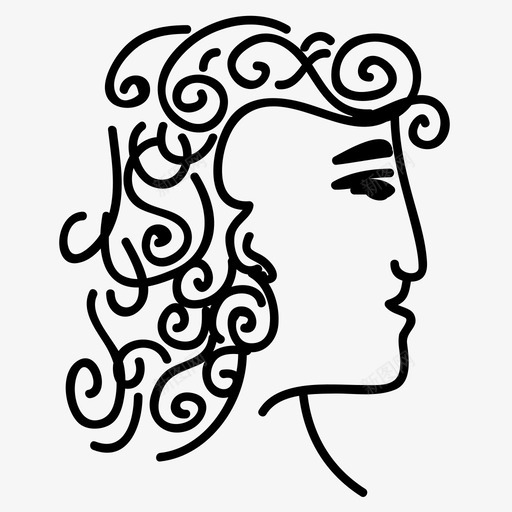 人物卡通脸图标svg_新图网 https://ixintu.com 人物 卡通 脸