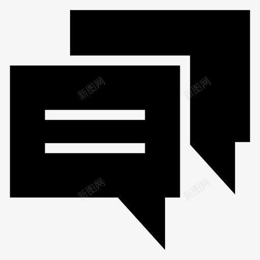 语音气泡通信对话图标svg_新图网 https://ixintu.com 对话 思考 消息 聊天消息字形 语音气泡 谈话 通信