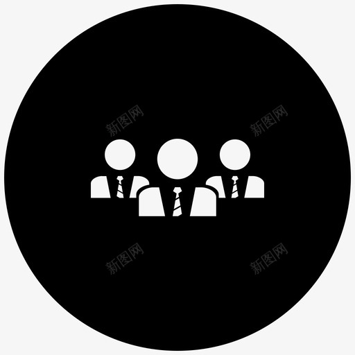 小组头脑风暴联系图标svg_新图网 https://ixintu.com 头脑风暴 小组 网络 联系 讨论 集合1