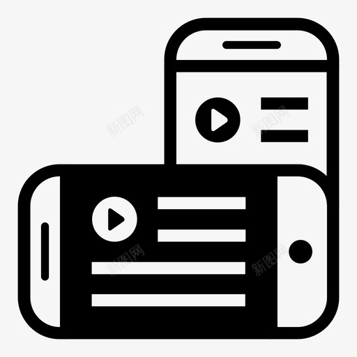 智能手机文章视频模型智能手机模型2图标svg_新图网 https://ixintu.com 智能手机文章视频 智能手机模型2 模型