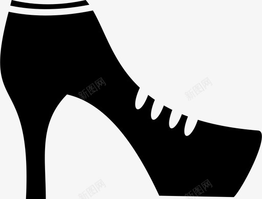 鞋时装脚穿图标svg_新图网 https://ixintu.com 时装 脚穿 鞋