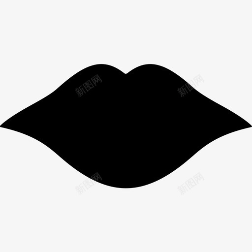 嘴唇爱嘴图标svg_新图网 https://ixintu.com 嘴 嘴唇 爱
