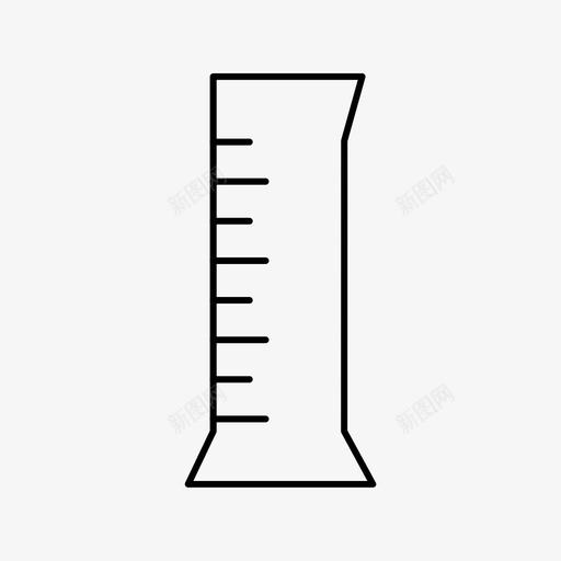 量瓶烧杯试管图标svg_新图网 https://ixintu.com 教育2 烧杯 试管 量瓶